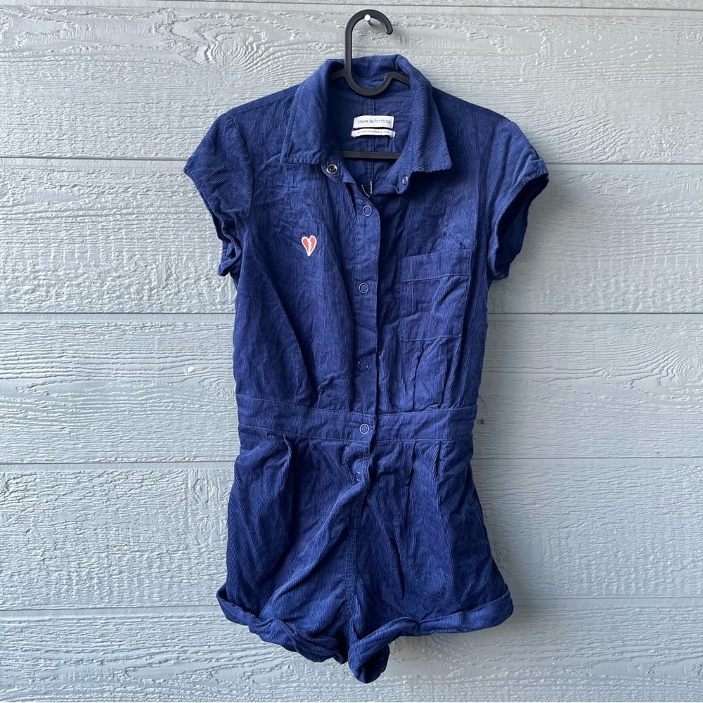 Urban outfitters corduroy romper